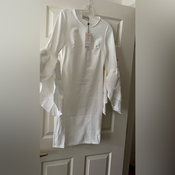 NWT ASOS CLUB L BODY-CON SCUBA MINI DRESS 8 - Picture 10 of 10